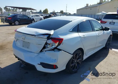 2020 Honda Civic Sport from USA, damaged, VIN 19XFC2F8XLE207694